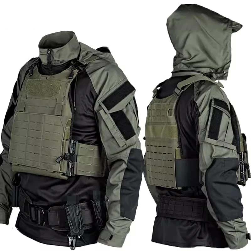 Hunting Outdoor Pants - Men's CP Camo Tactical Combat Shirt