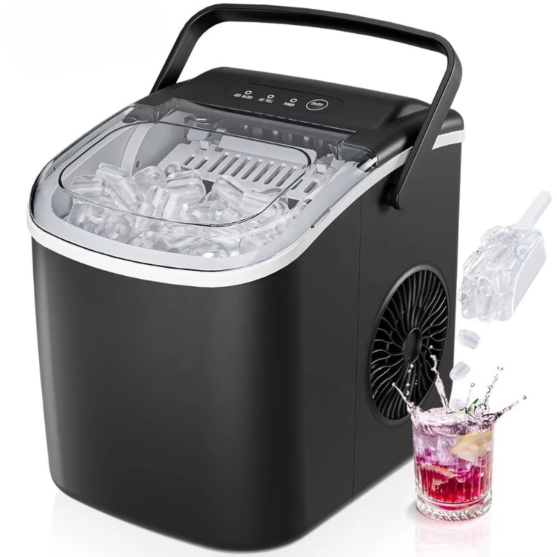 Outdoor Hunting Kitchen - Portable Countertop Ice Maker Machine with