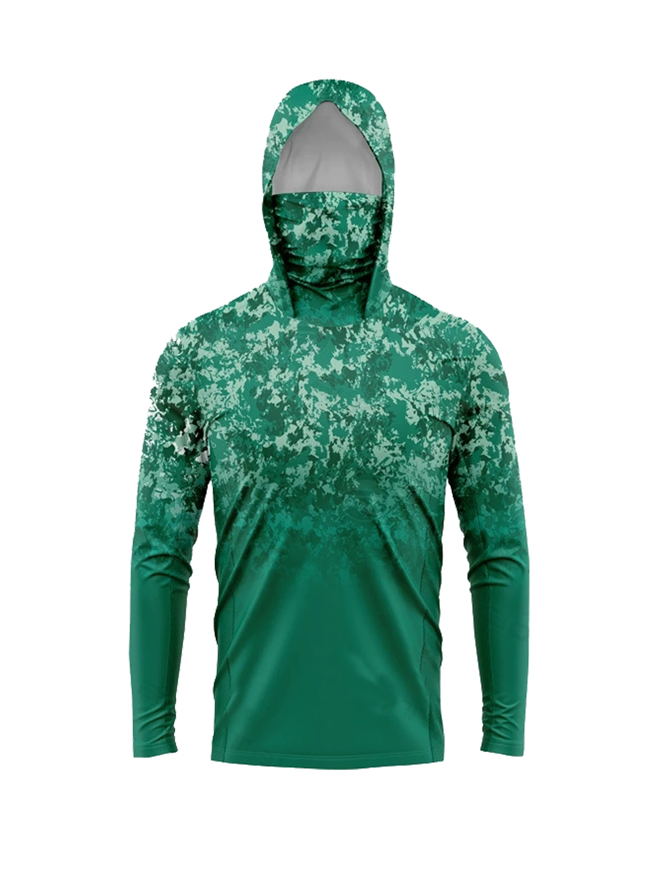 Outdoor Hunting And Fishing - Men UPF50+ Sun Protection Fishing Hoodie