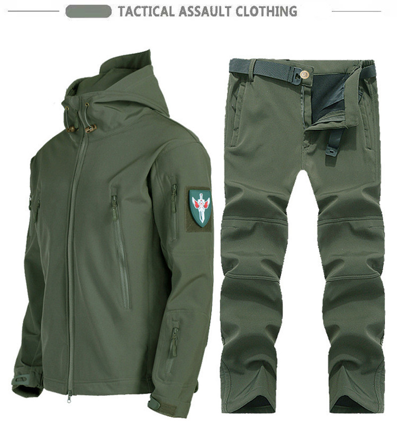 New Soft Shell Tactical Jacket - đánh giá và giá Hunting Outdoor Pants