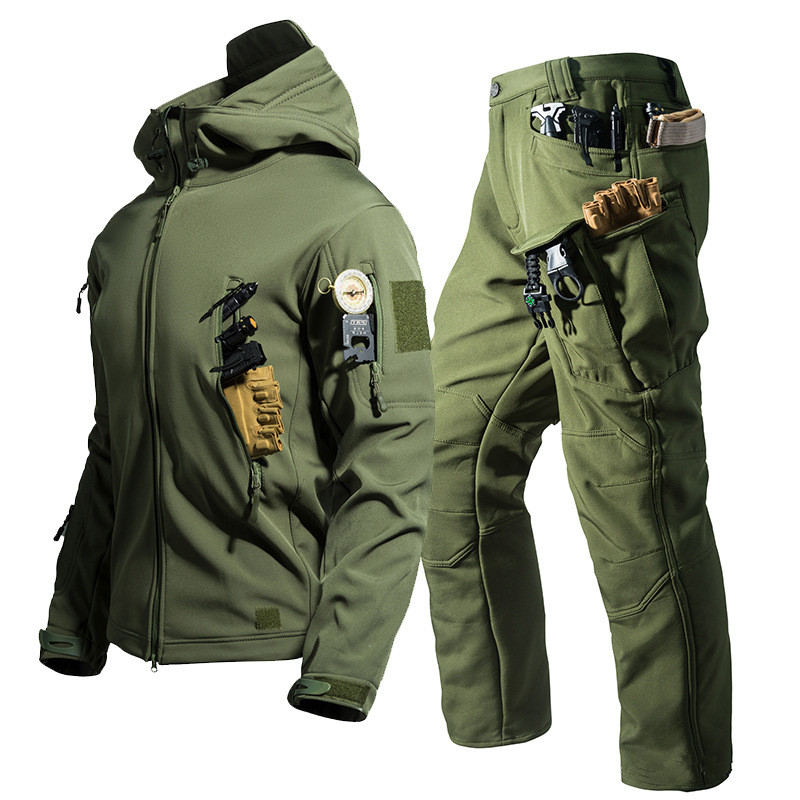 New Soft Shell Tactical Jacket - đánh giá và giá Hunting Outdoor Pants