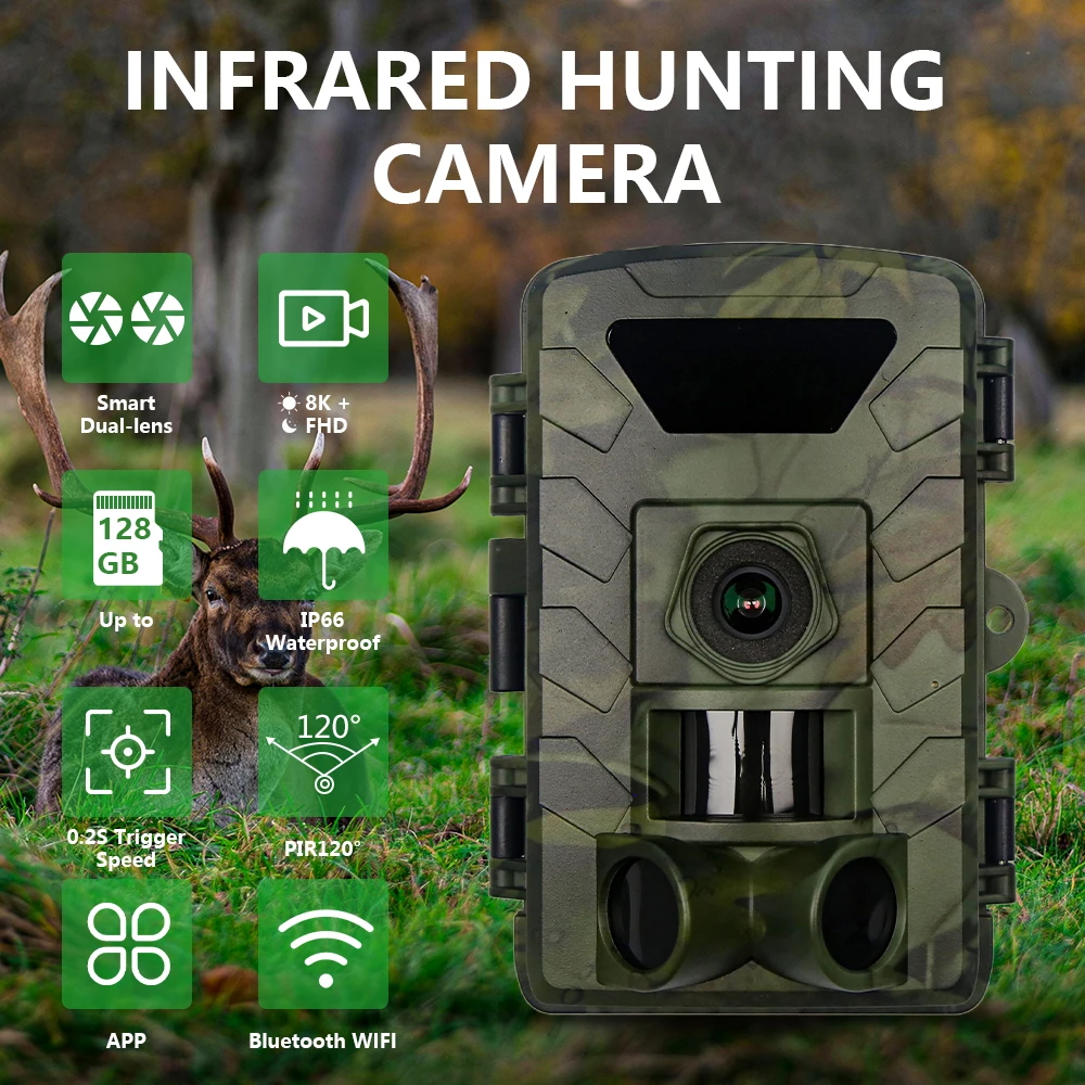 For Wildlife Monitoring PR803W - đánh giá và giá Hunting Outdoor Camera