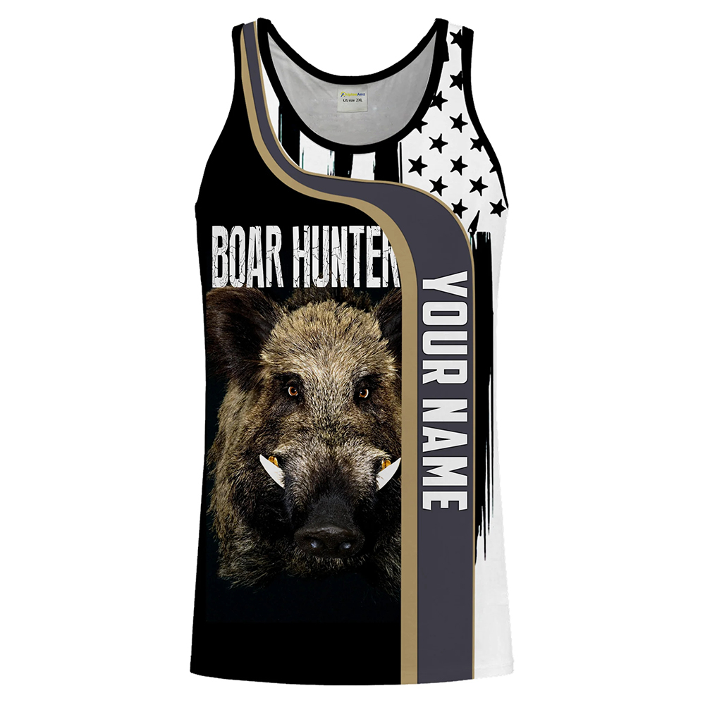 Custom Name Boar Hunter Tank T - đánh giá và giá Wildman Hunting & Outdoor