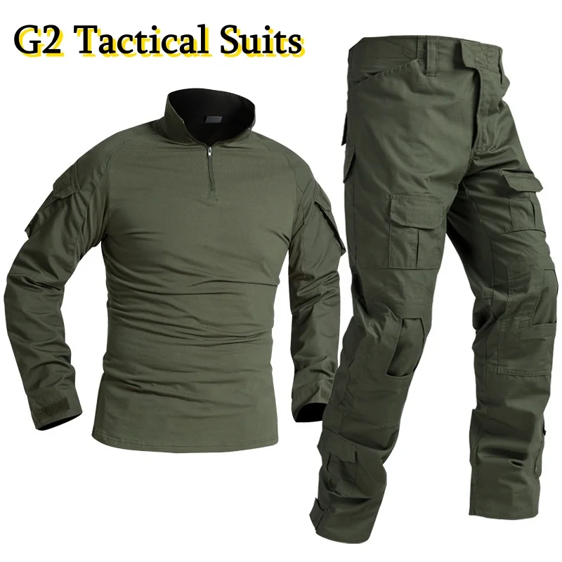 2PCS Tactical Uniform Suits Mi - đánh giá và giá Hunting Outdoor Pants