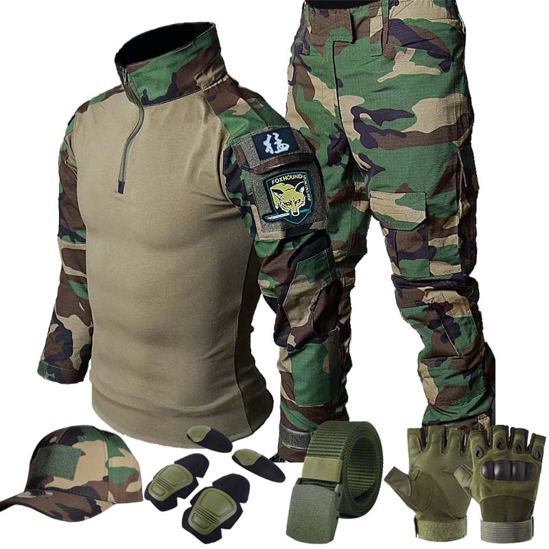 Tactical Cargo Uniform Jungle  - đánh giá và giá Hunting Outdoor Pants