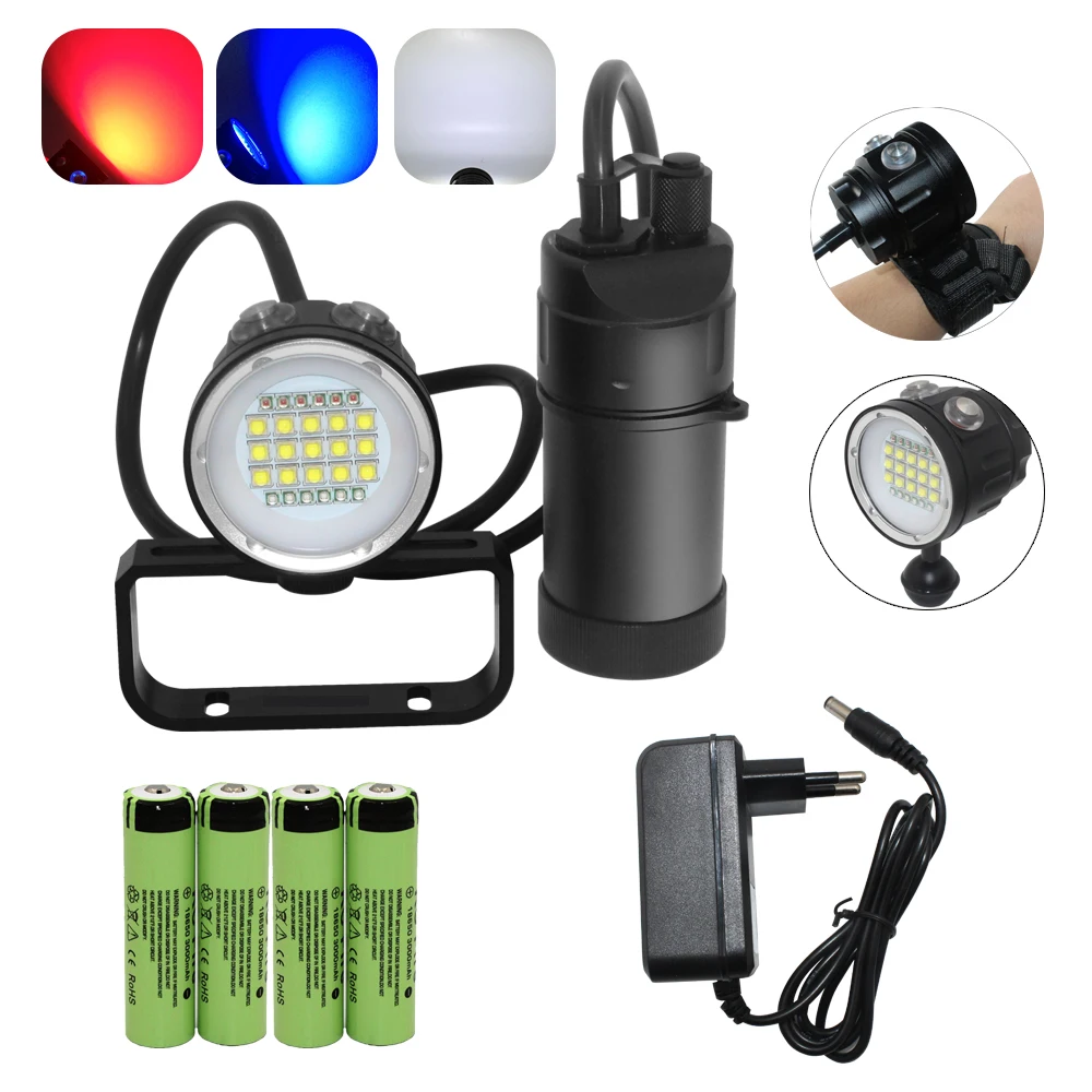 27 LED Canister Diving Video L - đánh giá và giá Fire Starter Waterproof