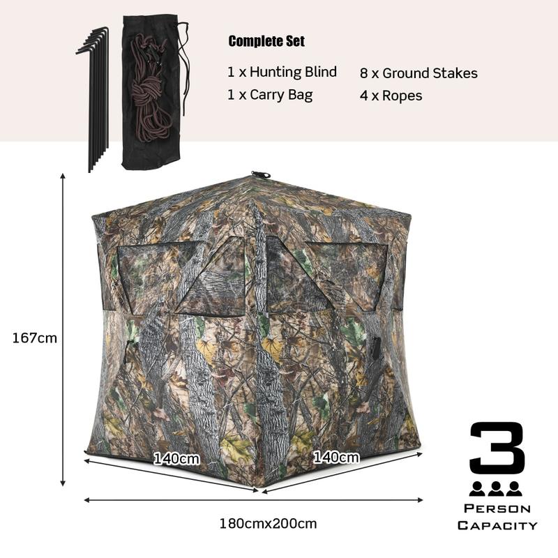 Portable Hunting Blind with Gr - đánh giá và giá Hunting & Outdoor As