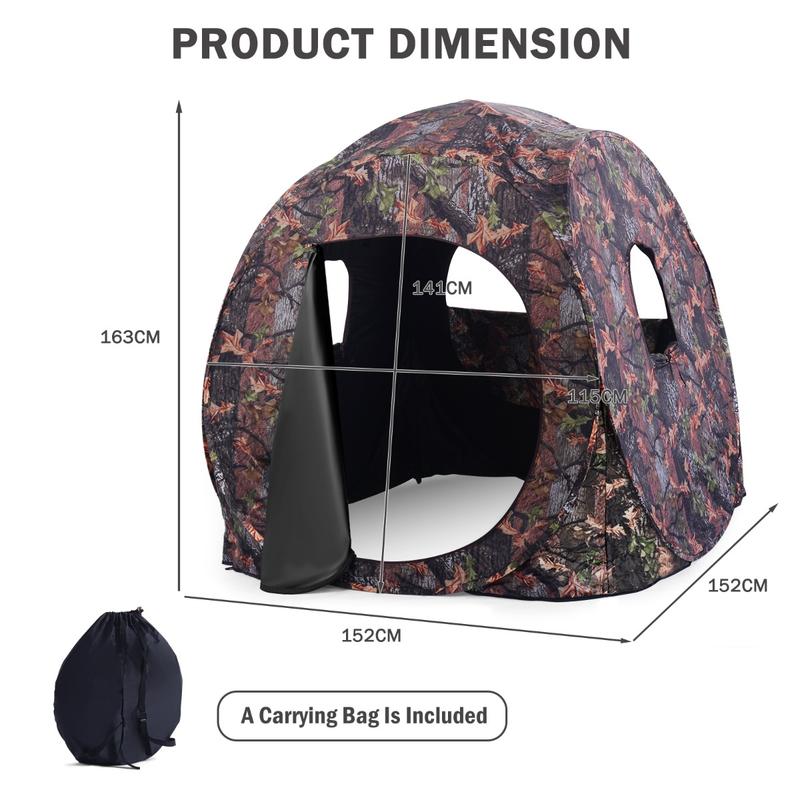 3 Person Pop Up Hunting Tent,  - đánh giá và giá Hunting & Outdoor As