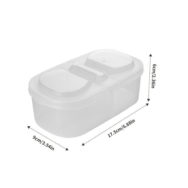 1/2 pcs Dual Compartment Food  - đánh giá và giá Outdoor Hunting Kitchen