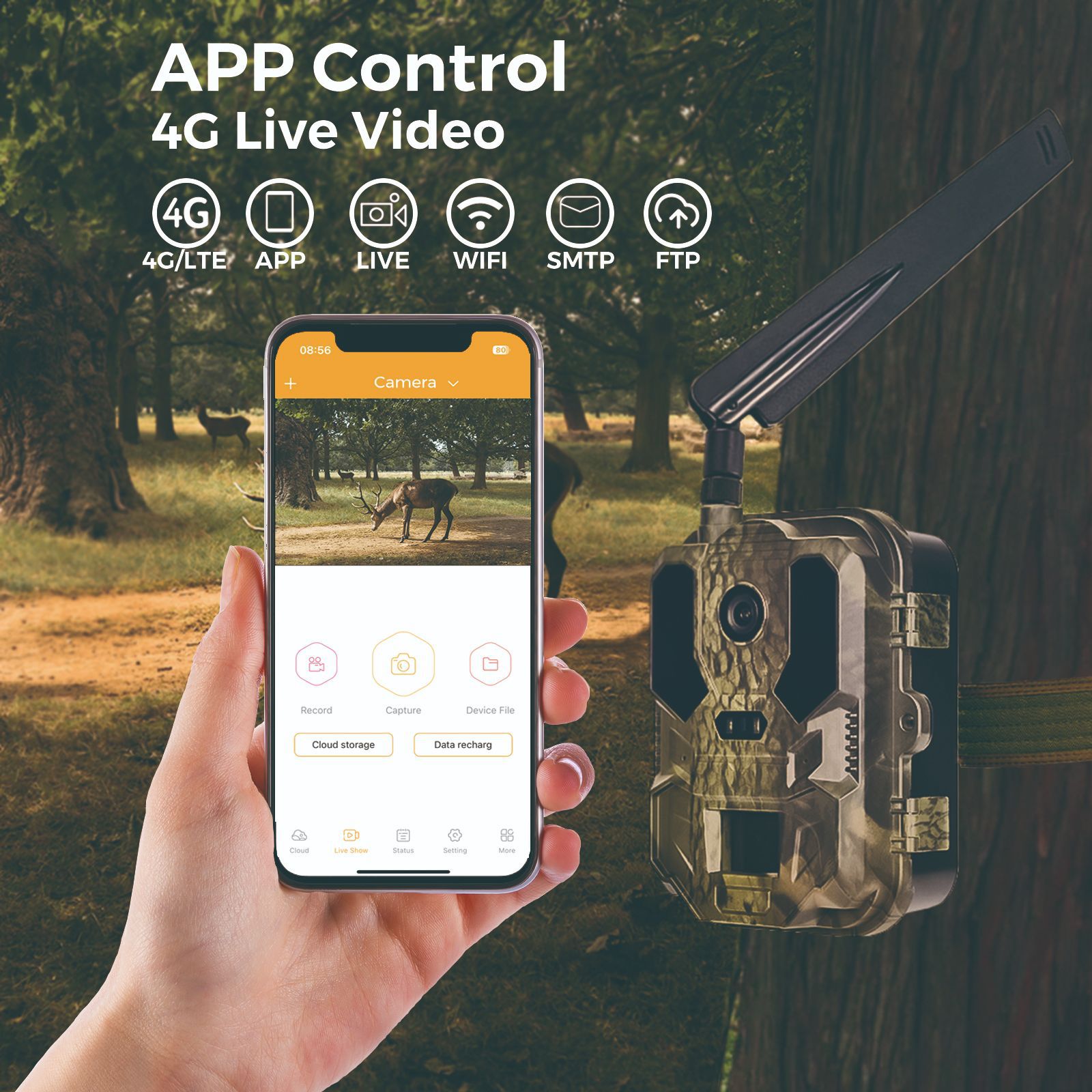 4G outdoor wildlife infrared c - đánh giá và giá Hunting Outdoor Camera