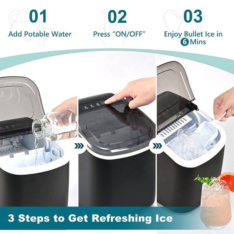 Portable Countertop Ice Maker  - đánh giá và giá Outdoor Hunting Kitchen