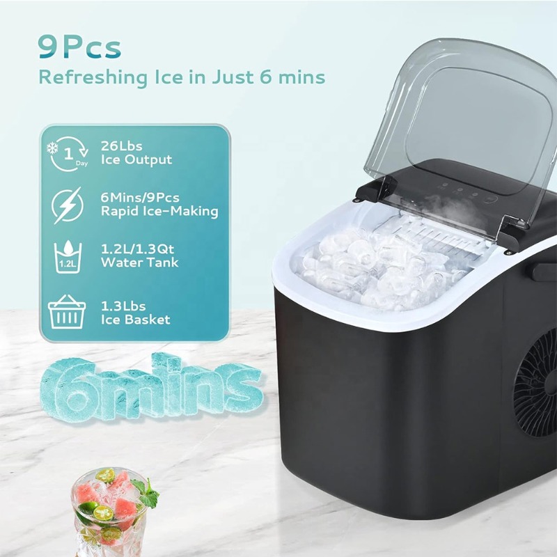 Portable Countertop Ice Maker  - đánh giá và giá Outdoor Hunting Kitchen
